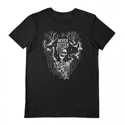 Front - Letter Shoppe Unisex Adult Never Better Said T-Shirt