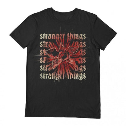 Front - Stranger Things Unisex Adult Demogorgon Scream Demogorgon T-Shirt