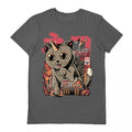 Front - Ilustrata Unisex Adult Catzilla T-Shirt