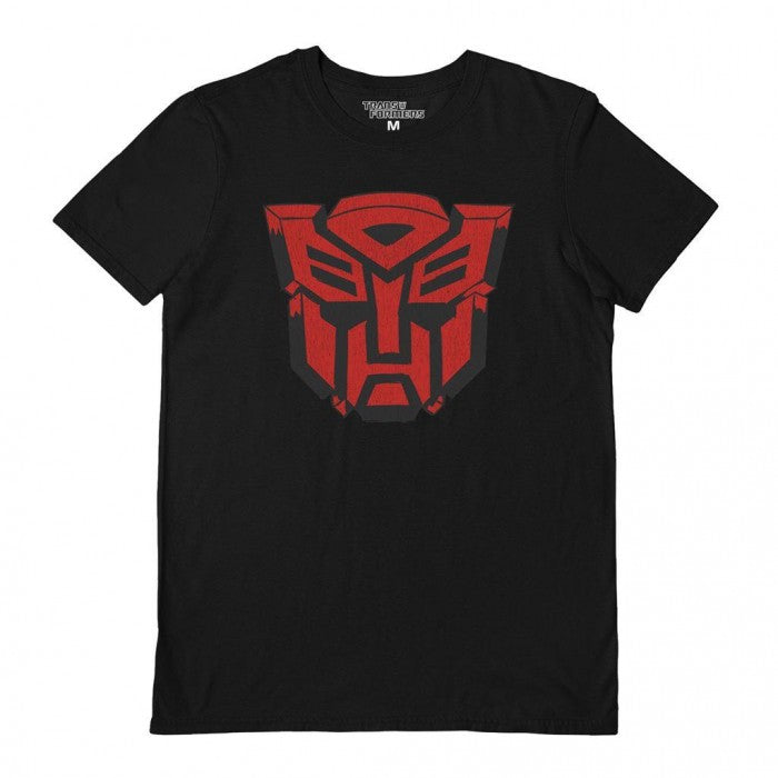 Front - Transformers Unisex Adult Autobots Distressed Logo T-Shirt
