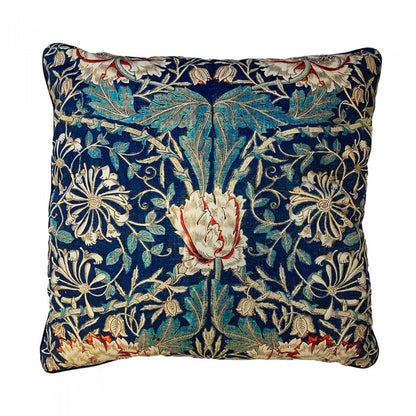 Front - William Morris Honeysuckle Filled Cushion