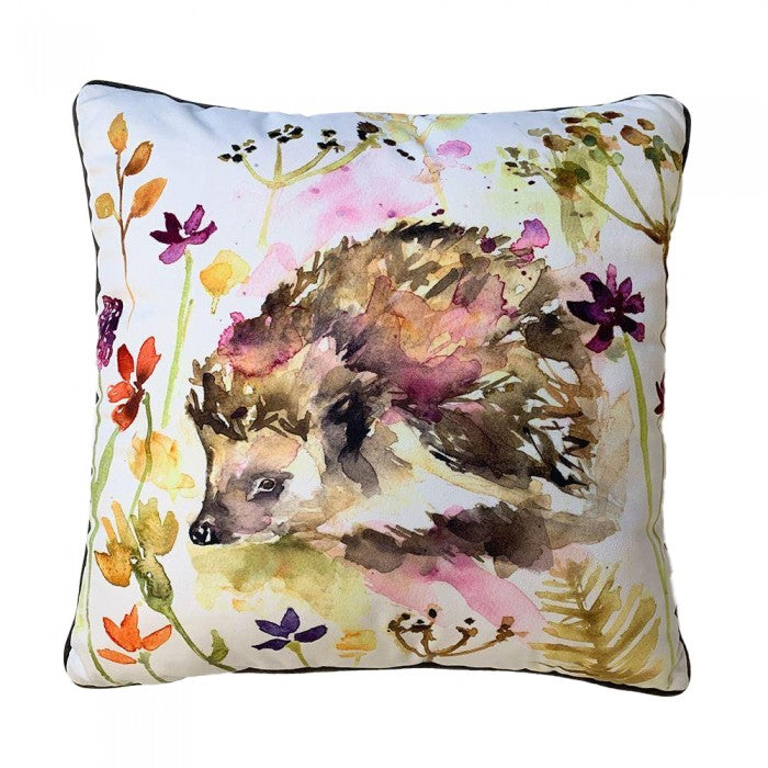 Front - Jennifer Rose Hedgehog Filled Cushion