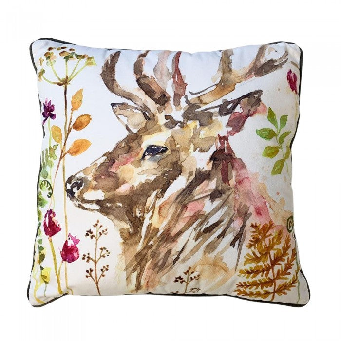 Front - Jennifer Rose Stag Filled Cushion
