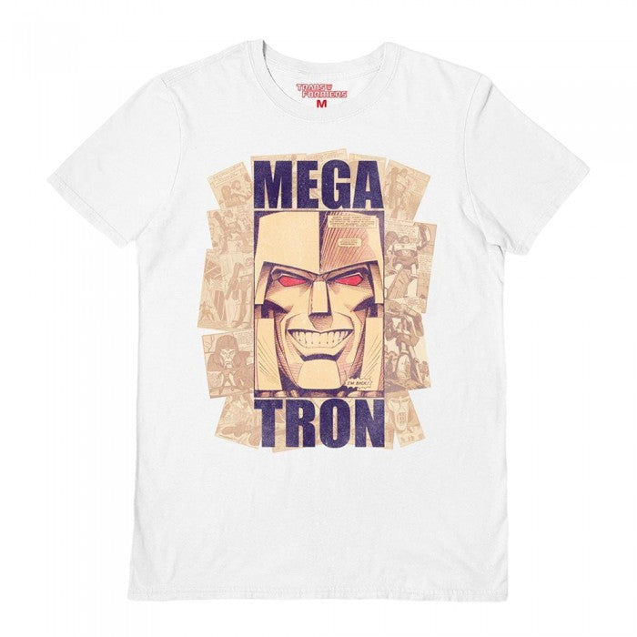 Front - Transformers Unisex Adult Megatron T-Shirt