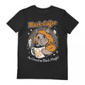 Front - Ilustrata Unisex Adult Black Coffee T-Shirt