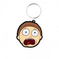 Front - Rick And Morty Terrified Face Morty Keyring