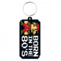 Front - Super Mario Born In The 80´s Keyring