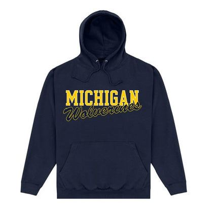Front - Park Fields Unisex Adult University of Michigan Wolverines Hoodie