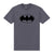 Front - Batman Unisex Adult Monochrome Logo T-Shirt