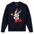 Front - Looney Tunes Unisex Adult Bugs Bunny Christmas Sweatshirt