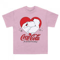 Front - Coca-Cola Unisex Adult Bear T-Shirt