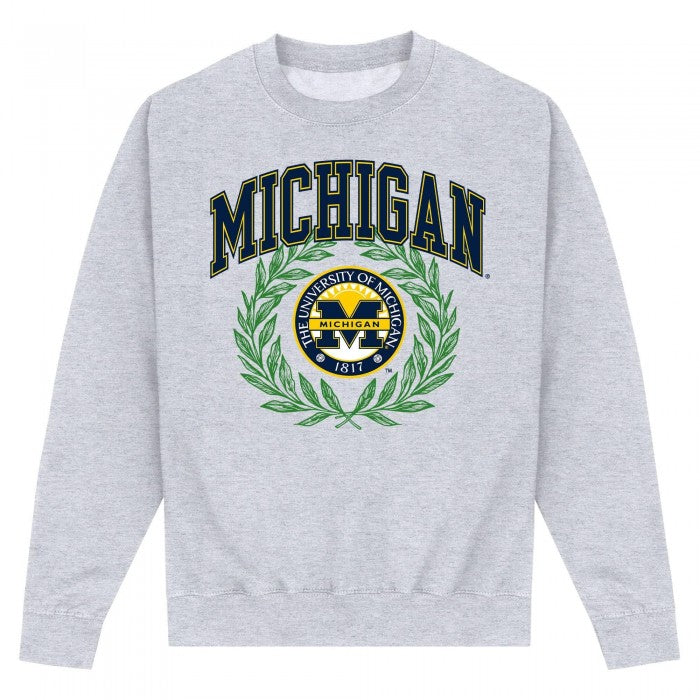 Front - Park Fields Unisex Adult University of Michigan Sweatshirt