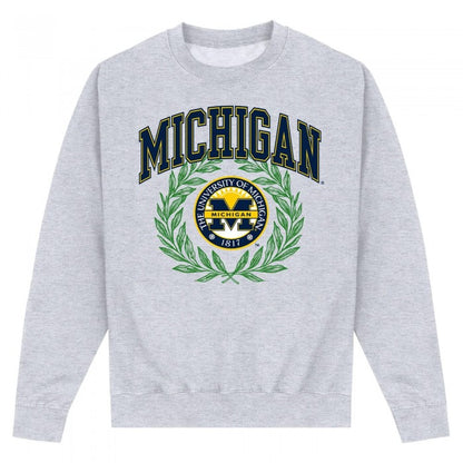 Front - Park Fields Unisex Adult University of Michigan Sweatshirt