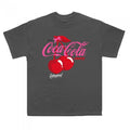 Front - Coca-Cola Unisex Adult Coke Bow Cherry T-Shirt