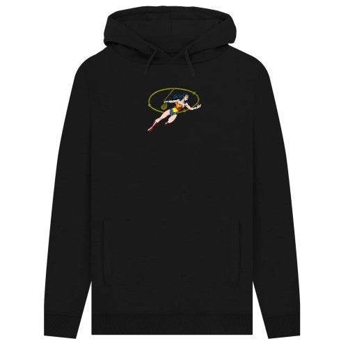 Front - Wonder Woman Womens/Ladies Lasso Of Truth Hoodie