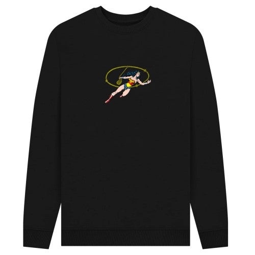 Front - Wonder Woman Womens/Ladies Lasso Of Truth Sweatshirt
