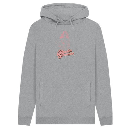 Front - Wonder Woman Unisex Adult Outline Hoodie