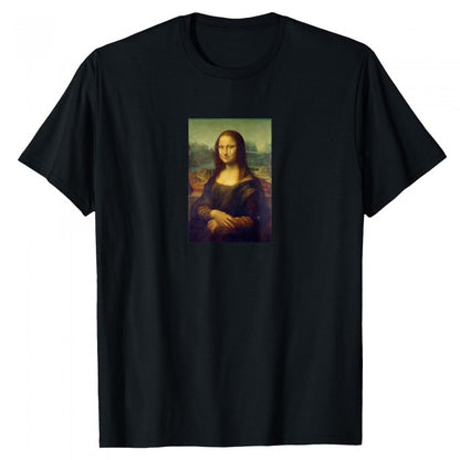 Front - Park London Unisex Adult Mona Lisa St Patricks Day T-Shirt