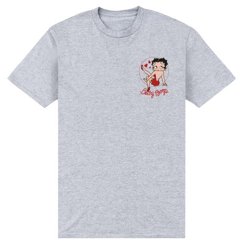 Front - Betty Boop Unisex Adult Strike A Pose T-Shirt