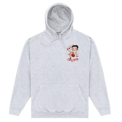 Front - Betty Boop Unisex Adult Strike A Pose Hoodie