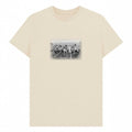 Front - Friends Unisex Adult Lunch Atop A Skyscraper T-Shirt