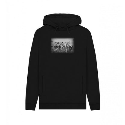 Front - Friends Unisex Adult Lunch Atop A Skyscraper Hoodie