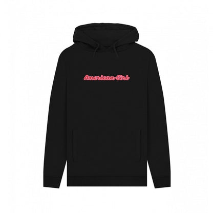 Front - American Girl Unisex Adult Graphic Logo Hoodie