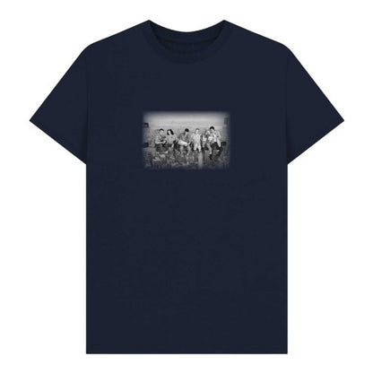 Front - Friends Unisex Adult Lunch Atop A Skyscraper T-Shirt