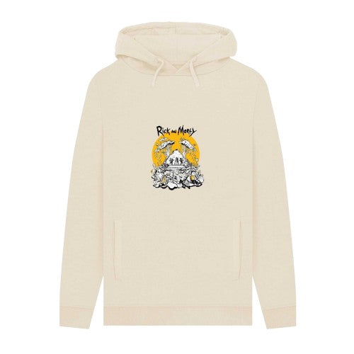 Front - Rick And Morty Unisex Adult Rest and Ricklaxation Hoodie