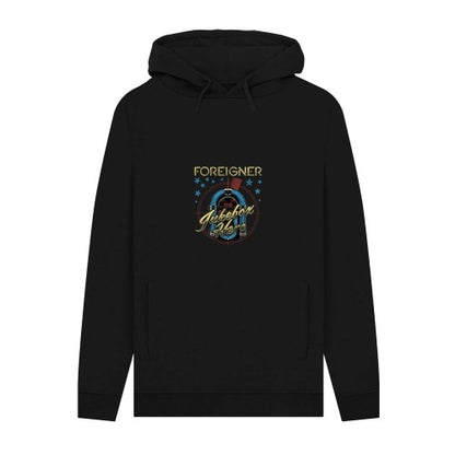Front - Foreigner Unisex Adult Jukebox Graphic Hoodie