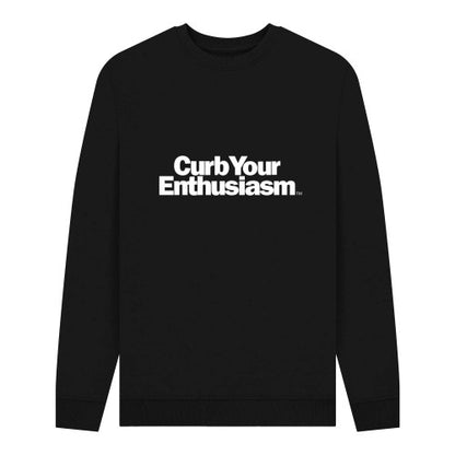 Front - Curb Your Enthusiasm Unisex Adult Logo Sweatshirt