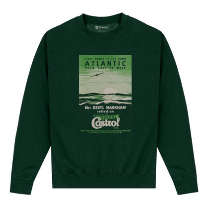 Front - Castrol Unisex Adult Atlantic Sweatshirt