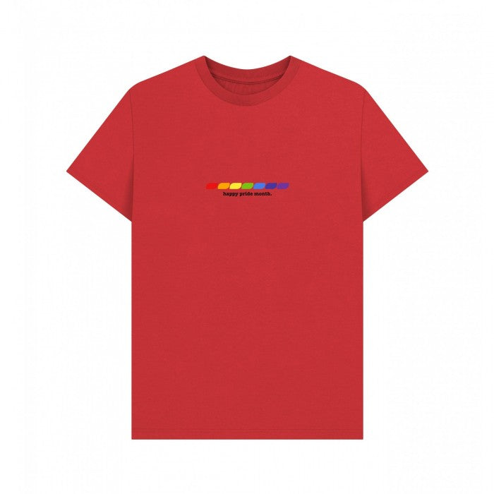Front - Apoh Unisex Adult Happy Pride Month T-Shirt