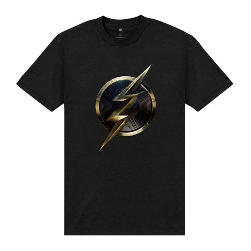 Front - The Flash Unisex Adult Logo T-Shirt