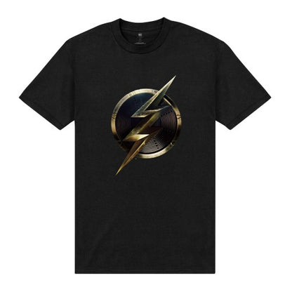 Front - The Flash Unisex Adult Logo T-Shirt