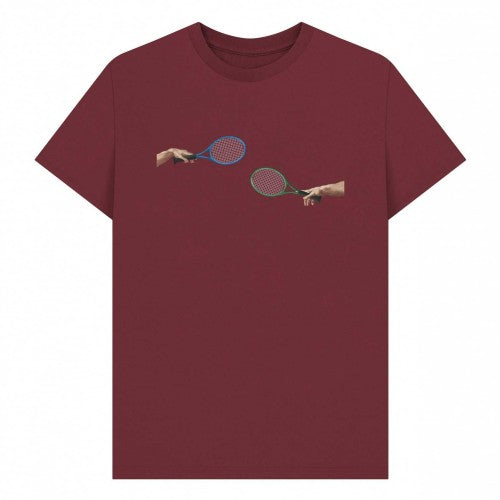Front - Apoh Unisex Adult The Creation Of Tennis T-Shirt
