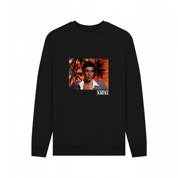Front - Scarface Unisex Adult Tony Montana Sweatshirt