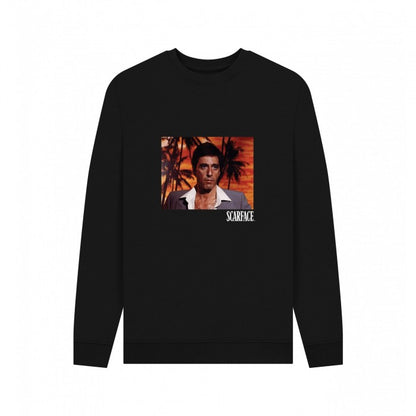 Front - Scarface Unisex Adult Tony Montana Sweatshirt