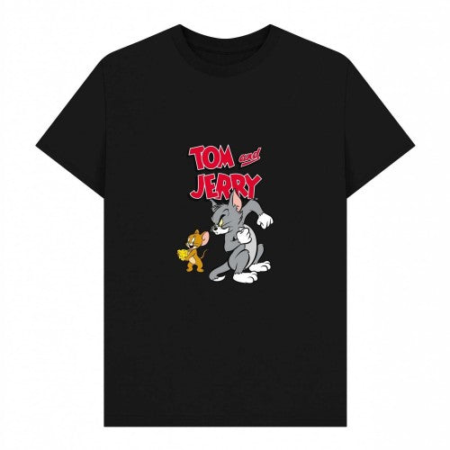 Front - Tom and Jerry Unisex Adult Cheese T-Shirt