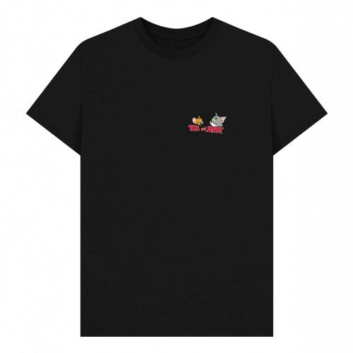 Front - Tom and Jerry Unisex Adult Classic Faces T-Shirt