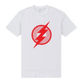 Front - The Flash Unisex Adult Logo T-Shirt