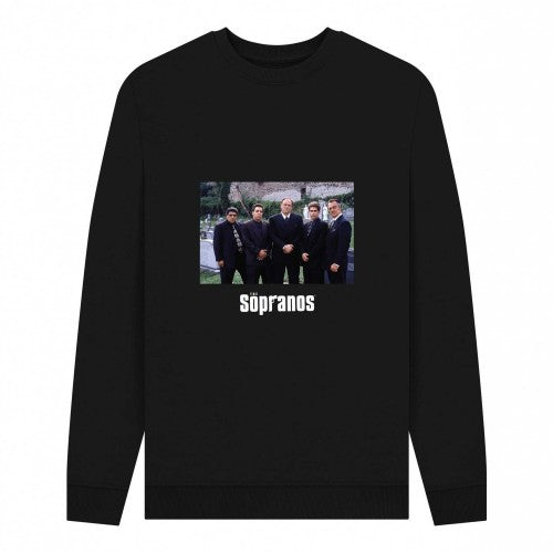 Front - The Sopranos Unisex Adult Cast Sweatshirt