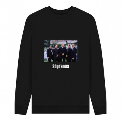 Front - The Sopranos Unisex Adult Cast Sweatshirt