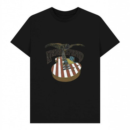 Front - Lynyrd Skynyrd Unisex Adult Guitar T-Shirt
