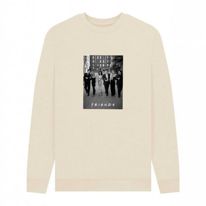 Front - Friends Unisex Adult Poster Sweatshirt