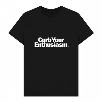 Front - Curb Your Enthusiasm Unisex Adult Logo T-Shirt