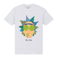 Front - Rick And Morty Unisex Adult Eyes T-Shirt