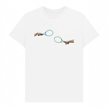 Front - Apoh Unisex Adult The Creation Of Tennis T-Shirt