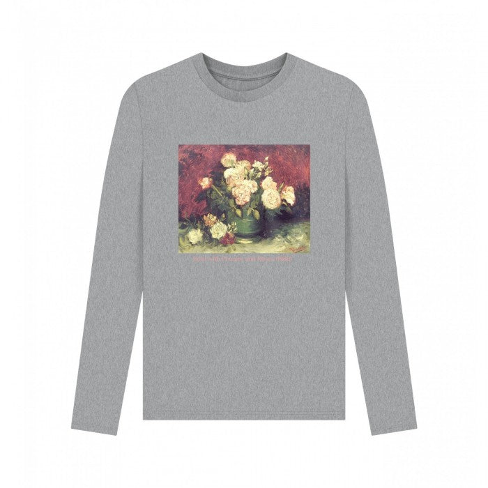 Front - Apoh Unisex Adult Santa´s Coming Edvard Munch Long-Sleeved T-Shirt