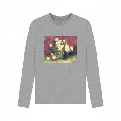 Front - Apoh Unisex Adult Santa´s Coming Edvard Munch Long-Sleeved T-Shirt